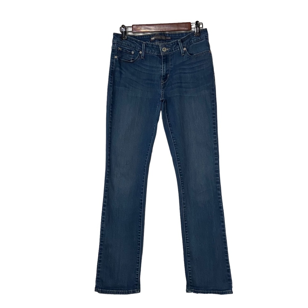 Levi’s Slight Curve Classic Rise Straight Jeans Dark Wash Women’s 29 Blue
